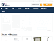 Tablet Screenshot of mainfaucet.com